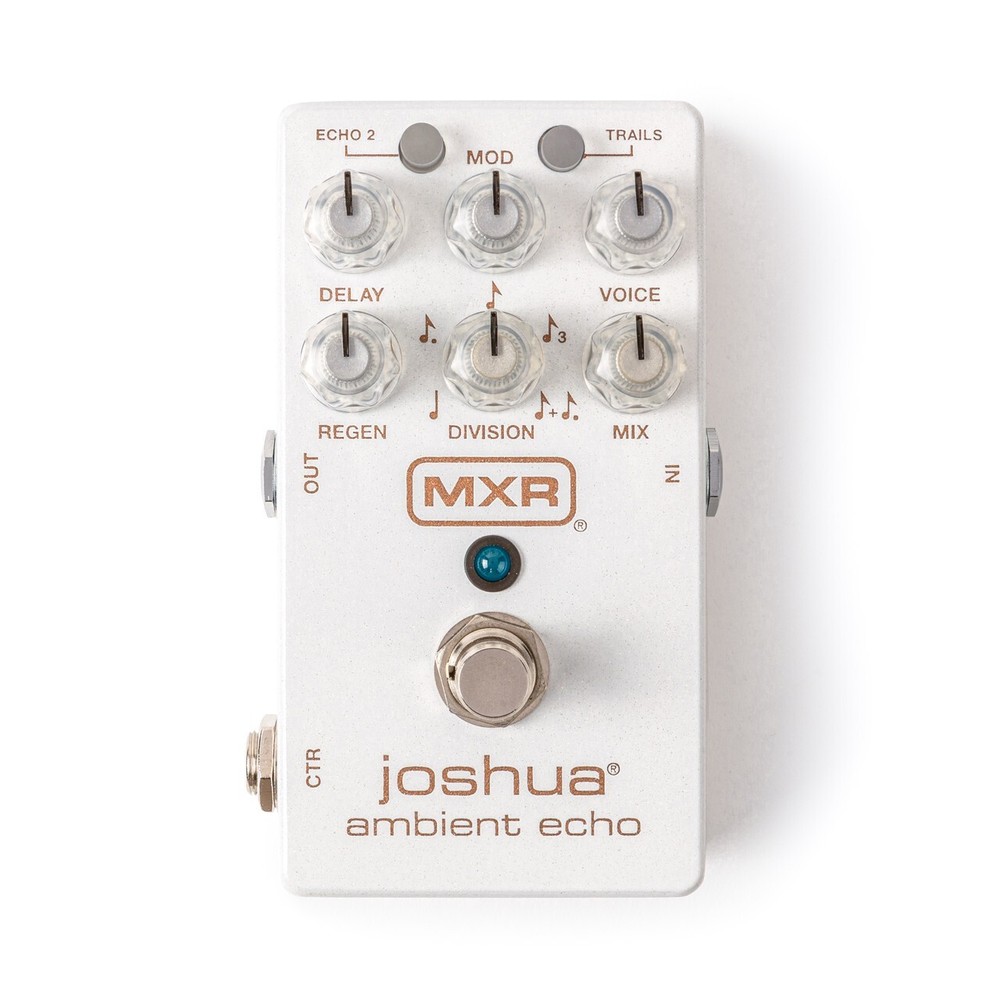 MXR M309 Joshua Ambient Echo Delay (w/ 2 FREE Fender Patch Cables)