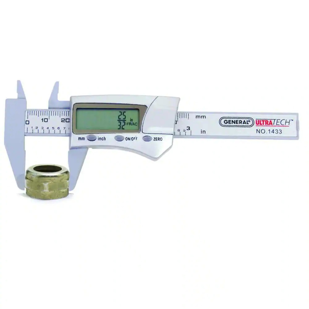 3 In. Carbon Fiber Digital Caliper