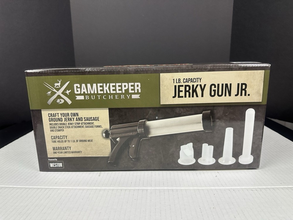 Gamekeeper Butchery Jerky Gun Jr By Weston 1lb Capacity