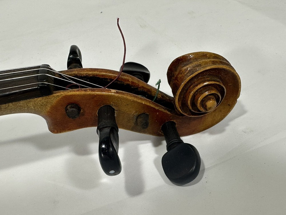 Antique German Violin Labeled "Carl Bachmann" With Case ~ Size 4/4