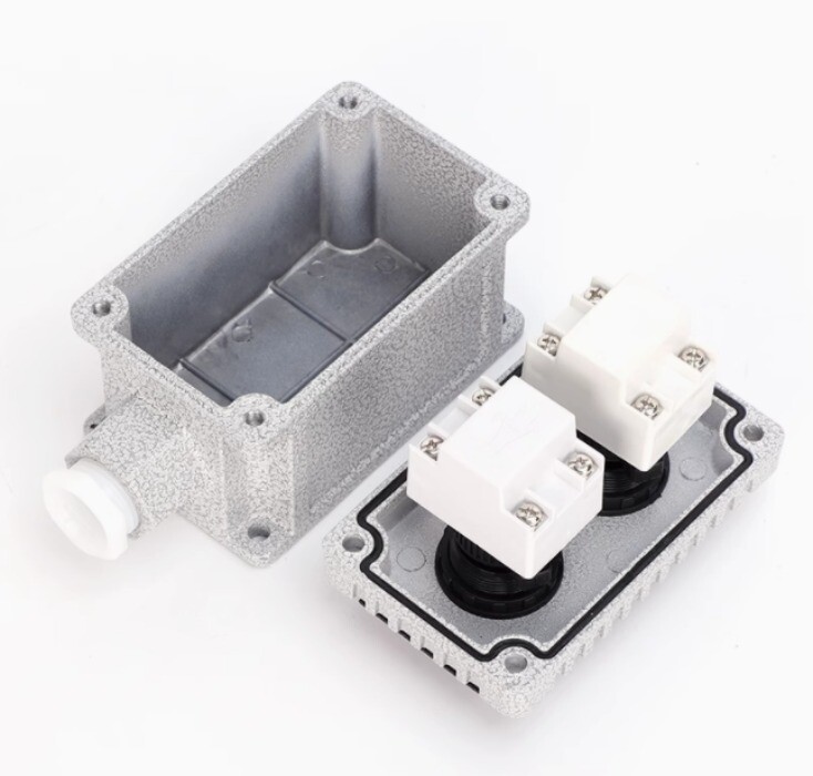 Explosion-Proof Button Switch BZA53-2H Control Switch Button Box LA53-1/2/3H