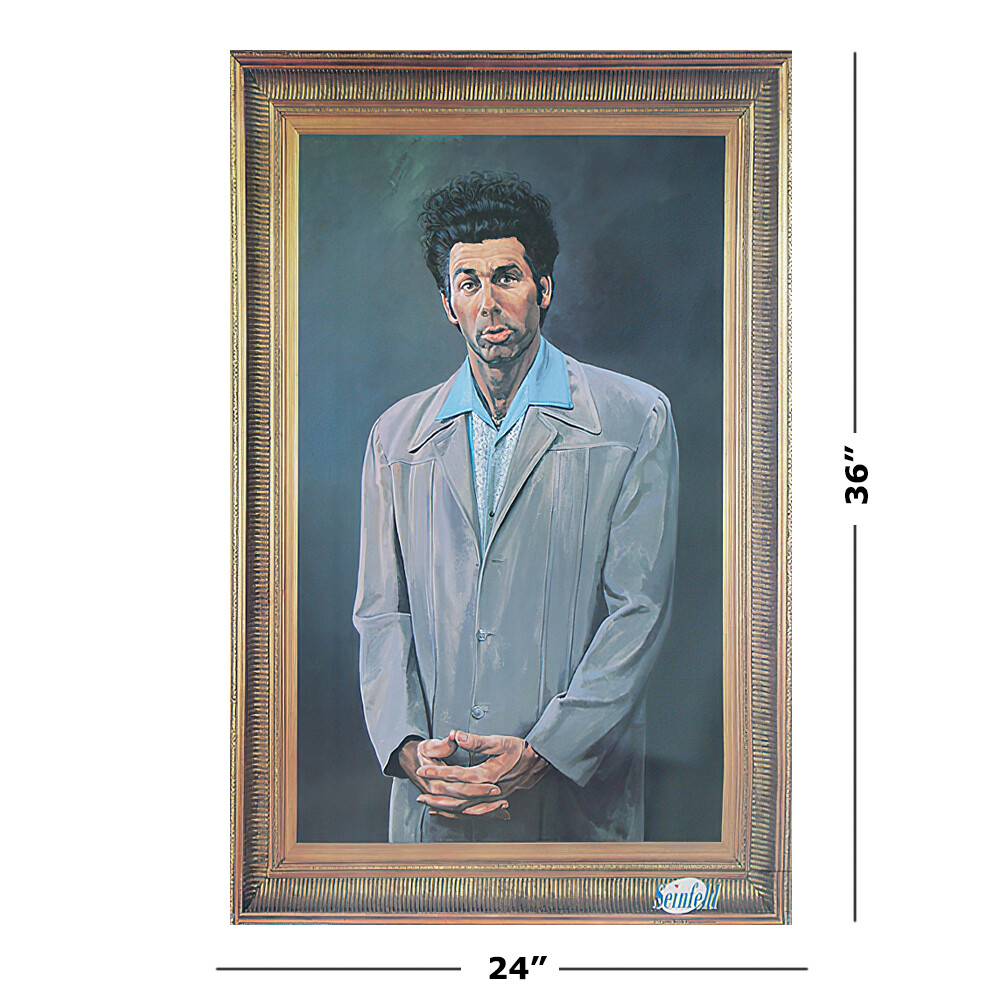 Seinfeld - TV Show Poster / Print (Cosmo Kramer Portrait) (Size: 24" X 36")