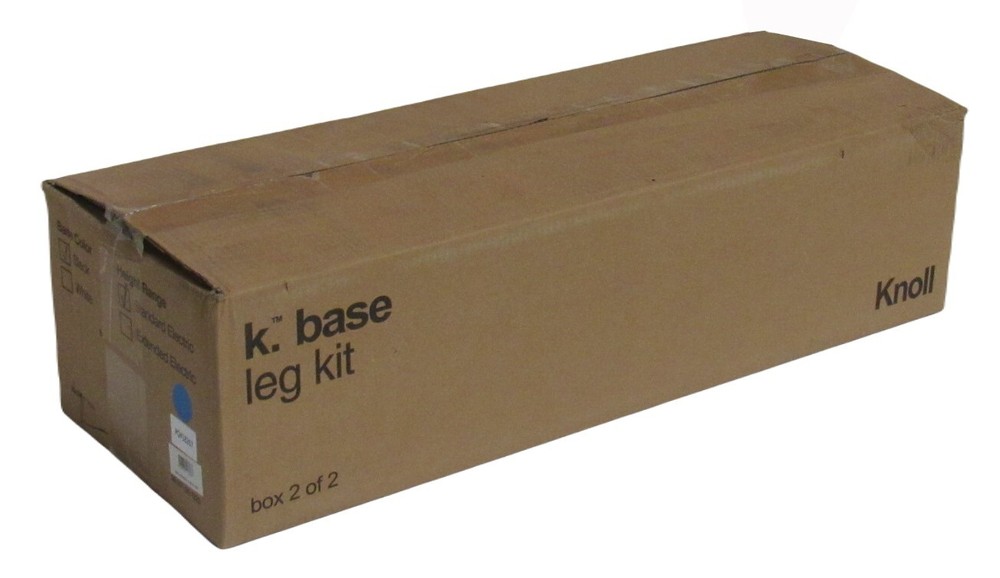 NEW Knoll k.base 26-45" Height + Width Adjustable Table Sit-Stand Desk BASE ONLY