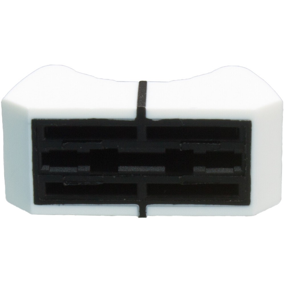 Sifam 2pcs FADER KNOBs CAPs WHITE 0.73" slider potentiometer replacement mixer