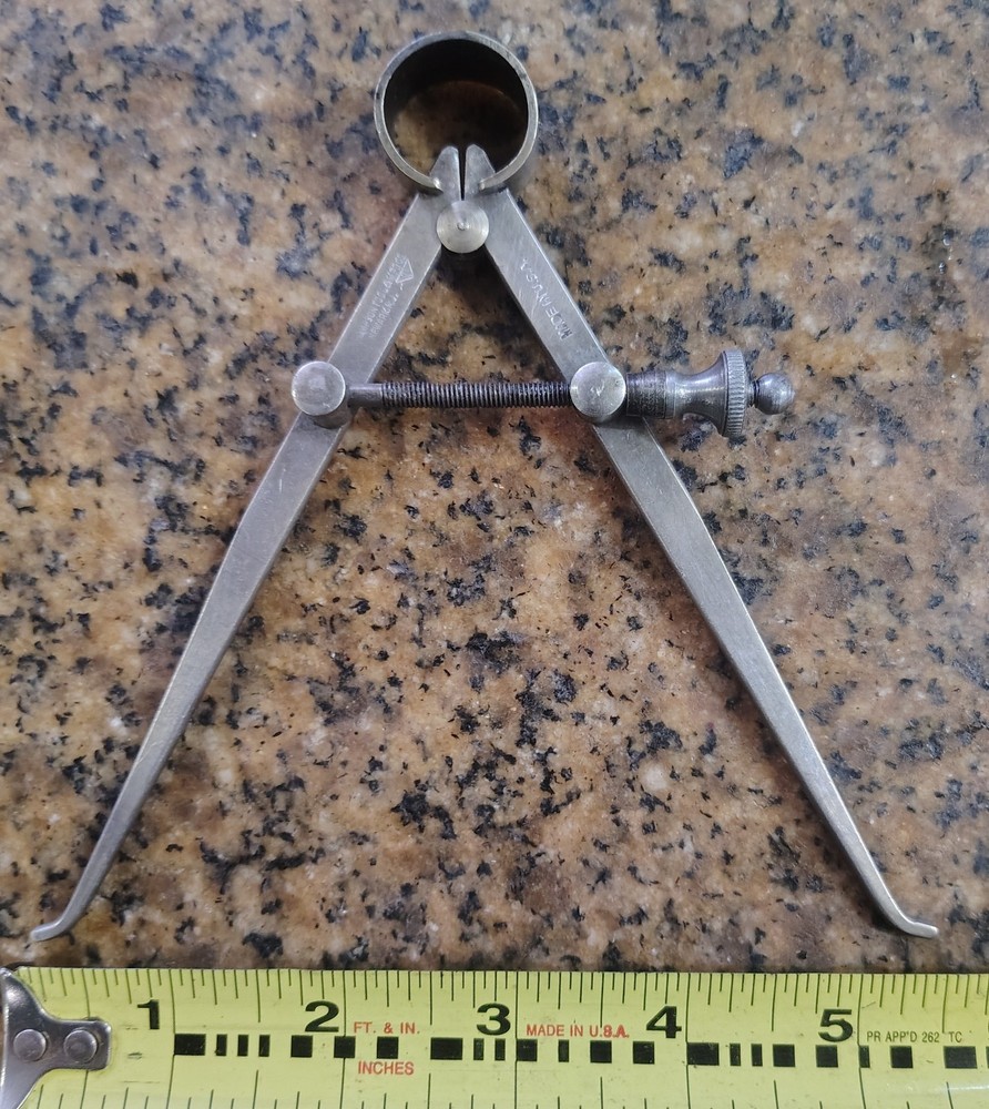 🗽 VINTAGE SAMPSON 5" ID CALIPER