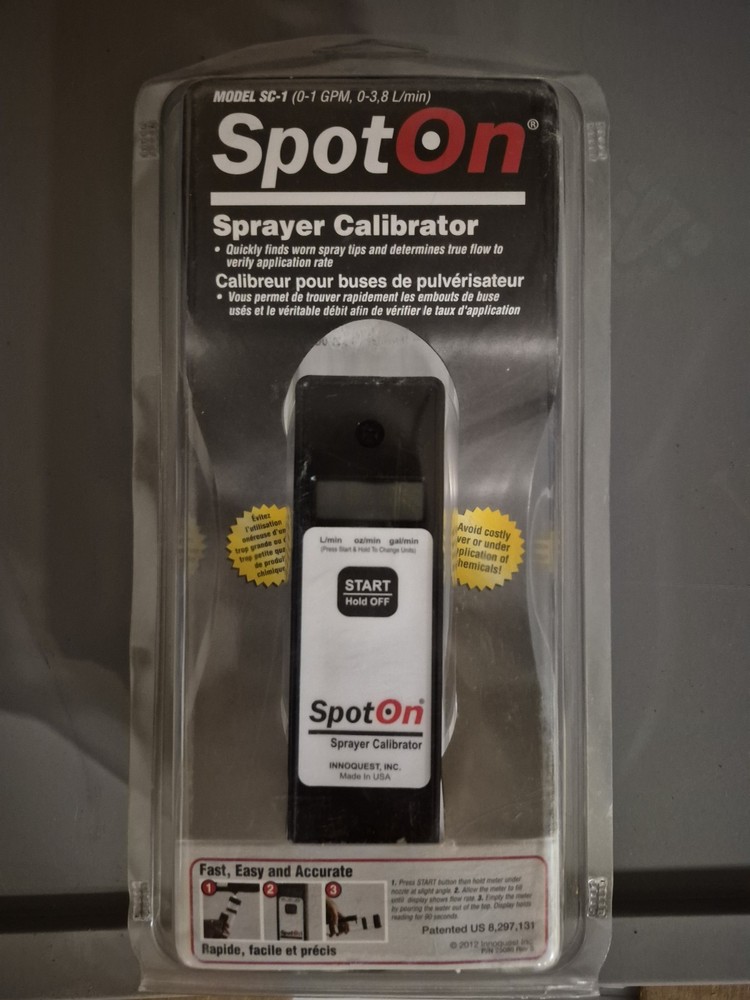SpotOn SC-1 Sprayer Calibrator New