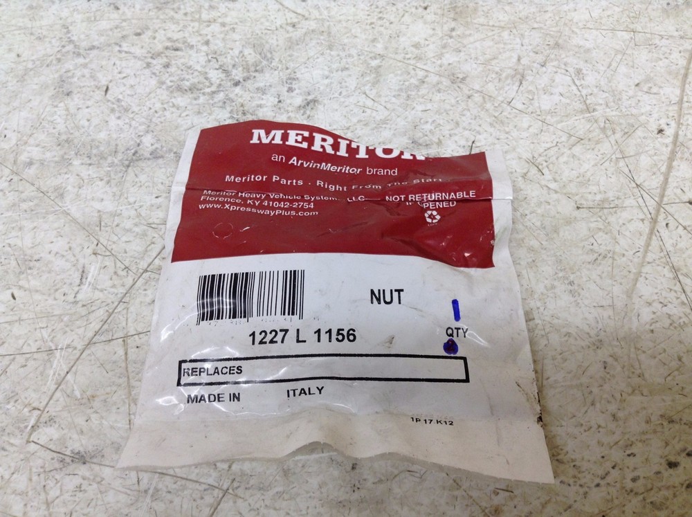 Meritor 1227 L 1156 Nut 1227L1156