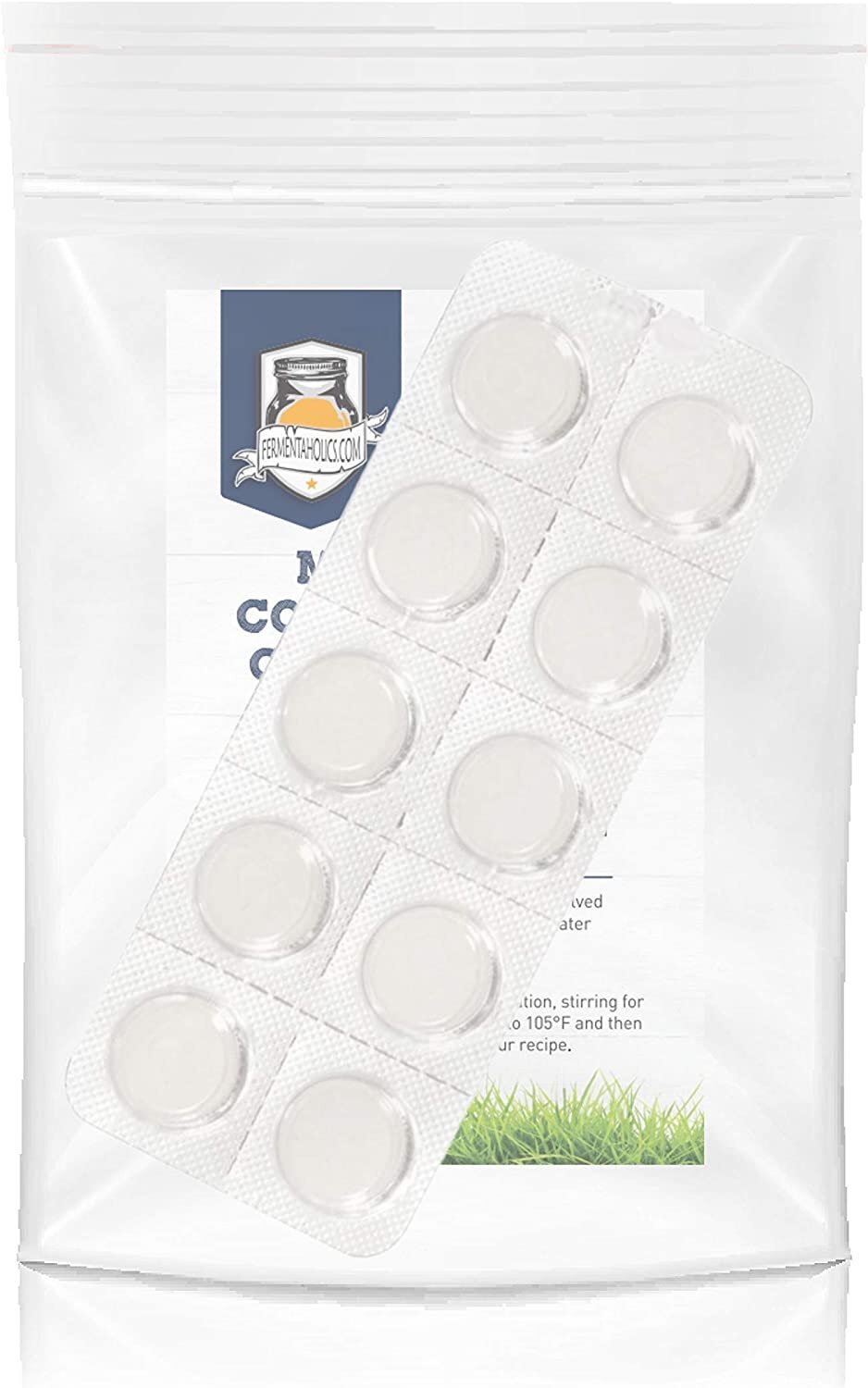 Fermentaholics Microbial Rennet Tablets For Cheese Making DIY Cheesemaking