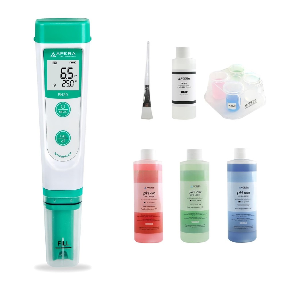 APERA INSTRUMENTS AI209-T Value Series PH20 pH Tester Combo Kit, Kit