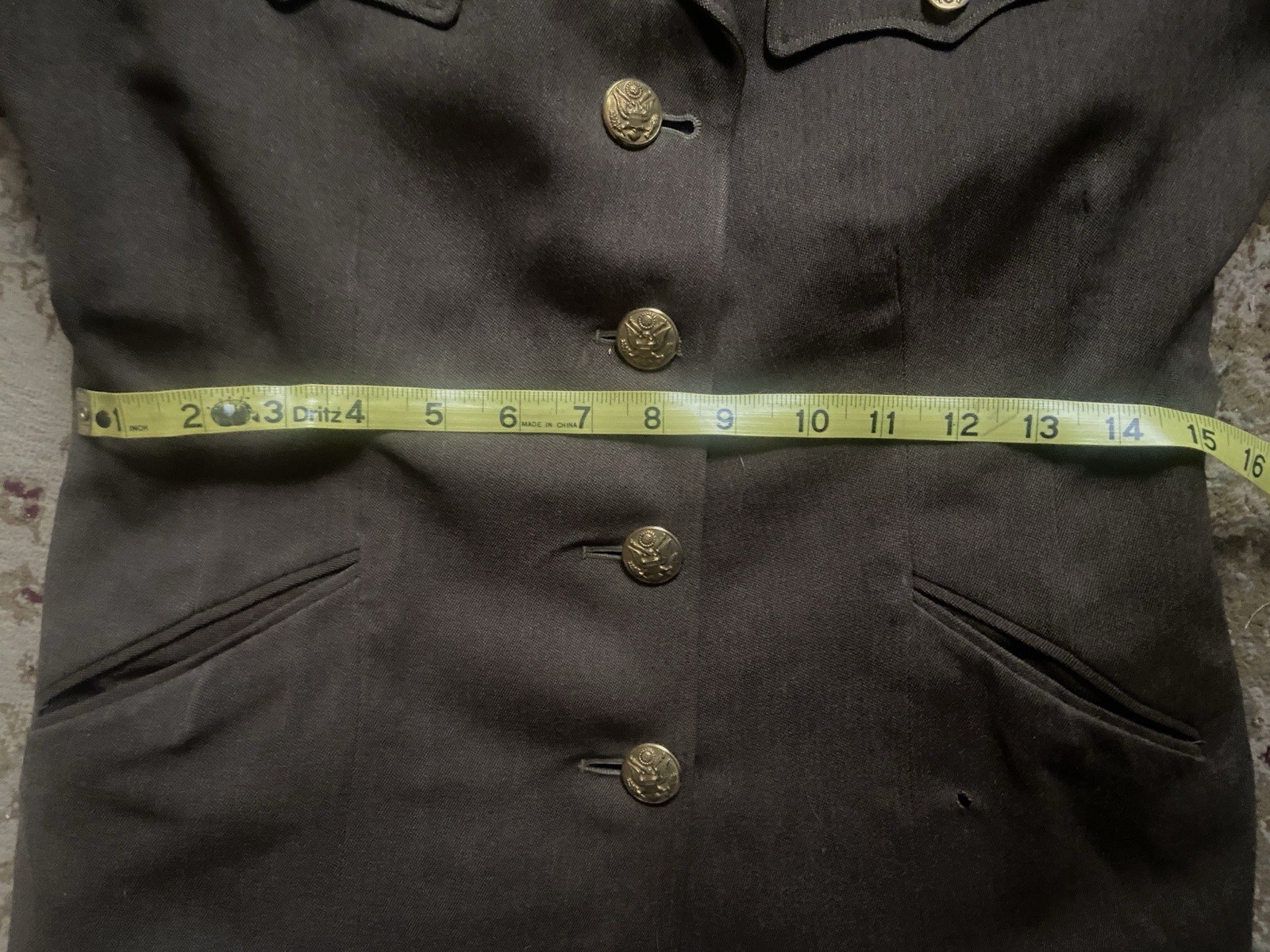 WWII WAC Uniform Jacket & Matching Skirt 7th Army Corporal
