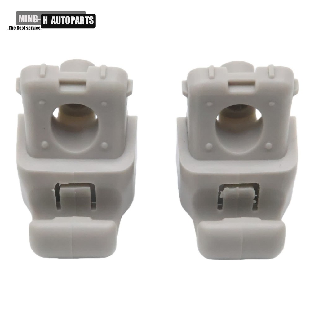 Fits 2017-2020 Tesla Model 3 2x Sun Visor Hook Sun Visor Clips Grey Left & Right