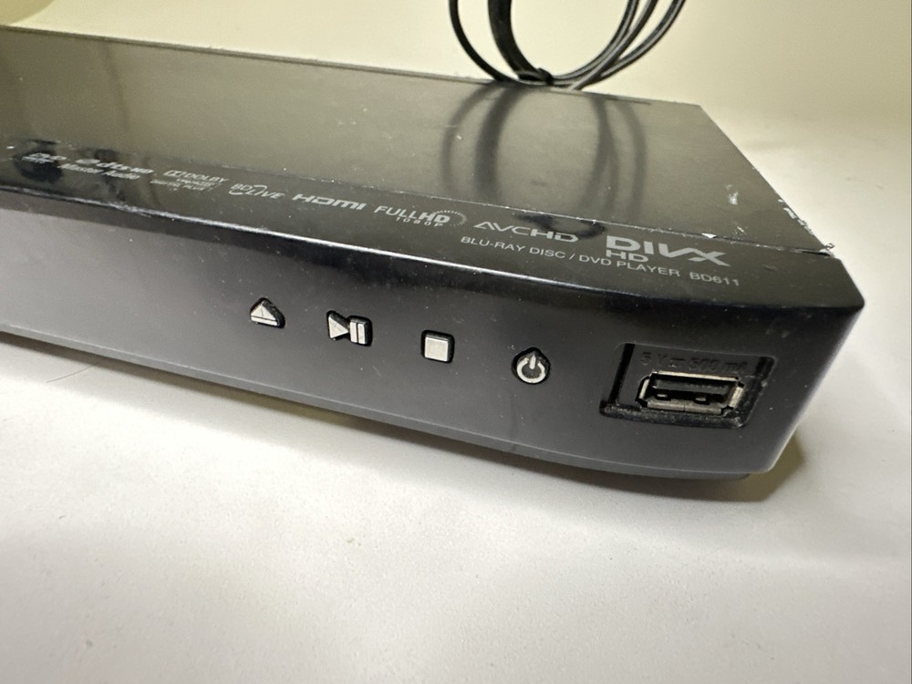 LG Blu-Ray & DVD Player BD611 Tested No Remote