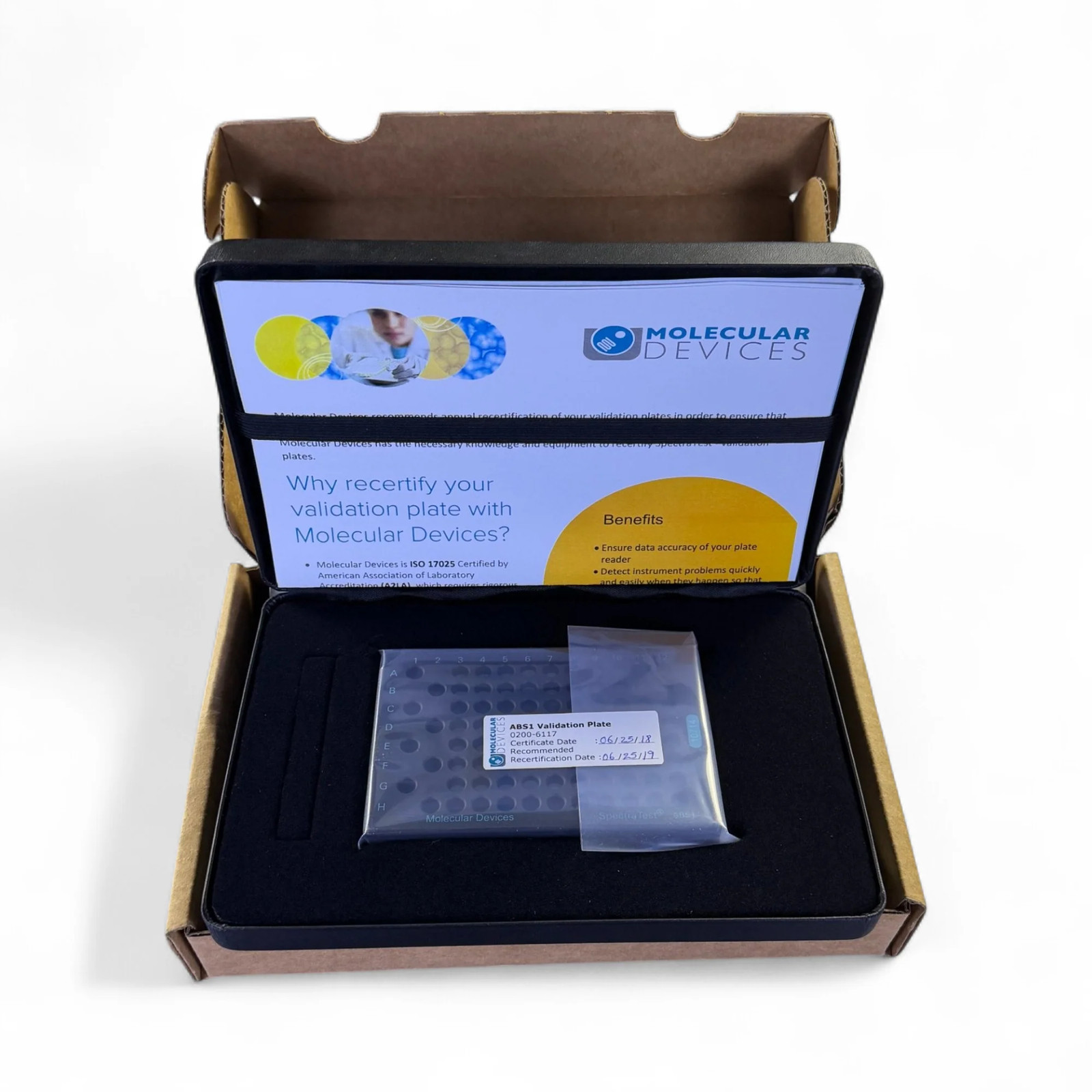 Molecular Devices SpectraTest ABS1 Absorbance Validation Plate 0200-6117 – New