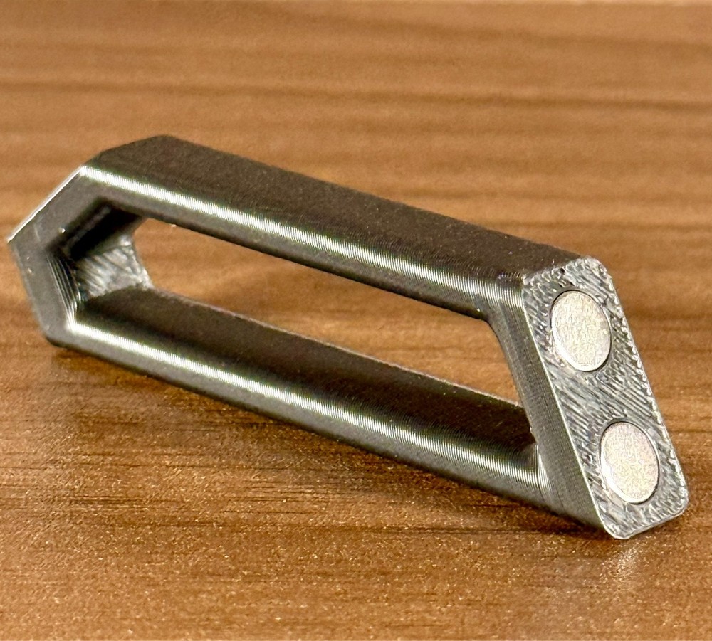 PSA Slab Display Stand Phantom Blue Galaxy 3D Effect Magnetic Graded Card