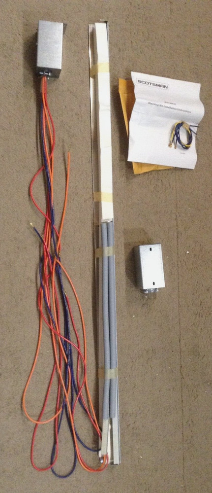 SCOTSMAN KSCMS48 ICE BOX STACKING KIT w/ GASKETS, RELAY BOXES, & WIRING