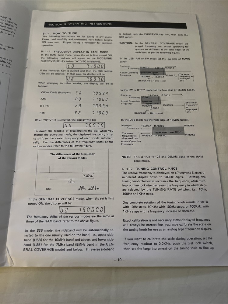 ICOM IC-R70 INSTRUCTION MANUAL ORIGINAL