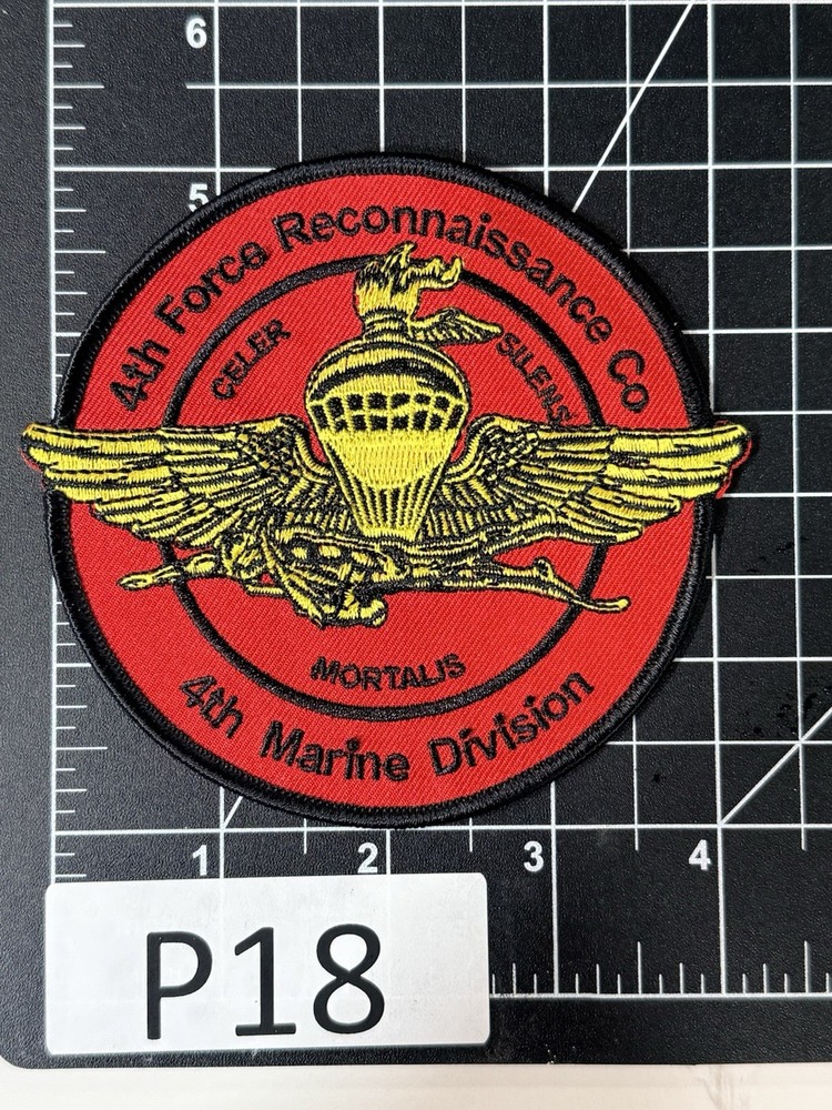 Original USMC 4th Force Reconnaissance Company / 4th Marine Division Patch
