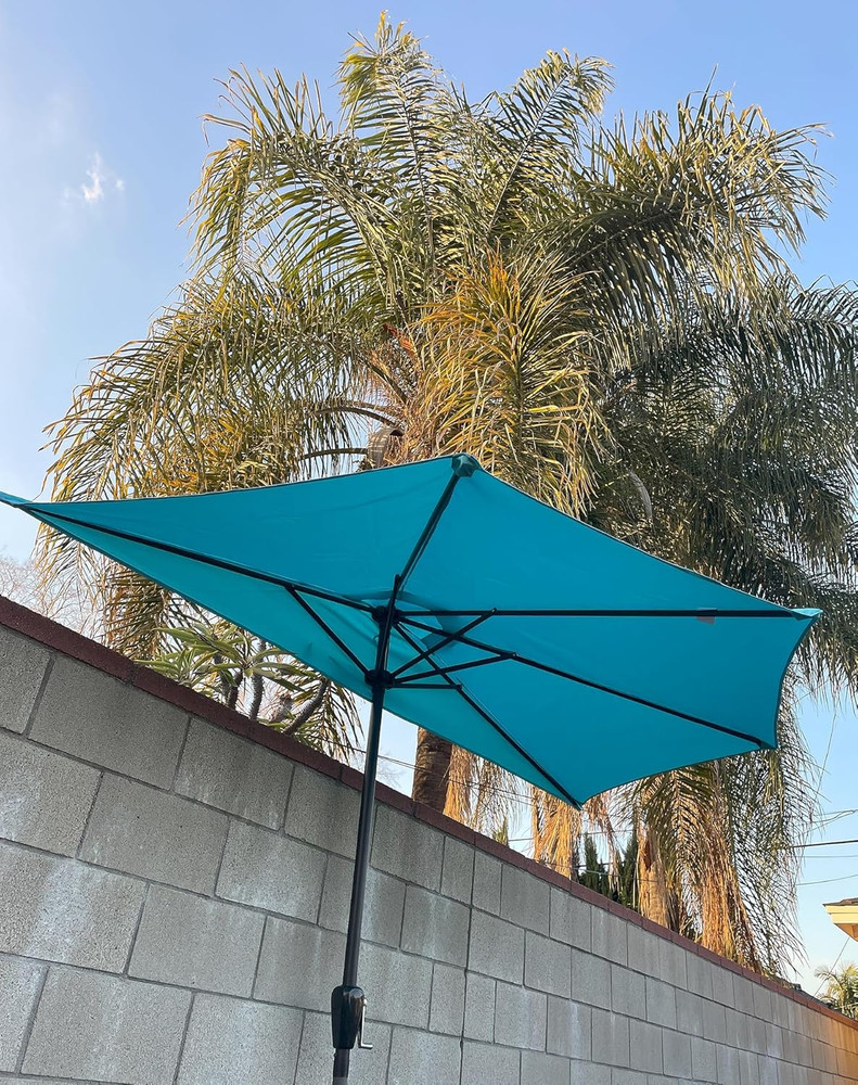 Umbrella Canopy Replacement for 9Ft 5 Ribs Half Umbrella, Replacement Canopy ONL