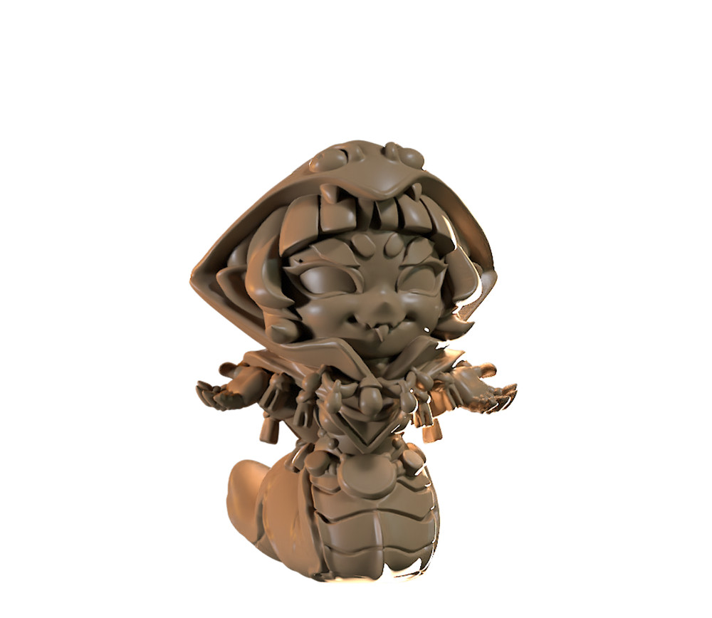 Capsule Chibi - Snake Summoner