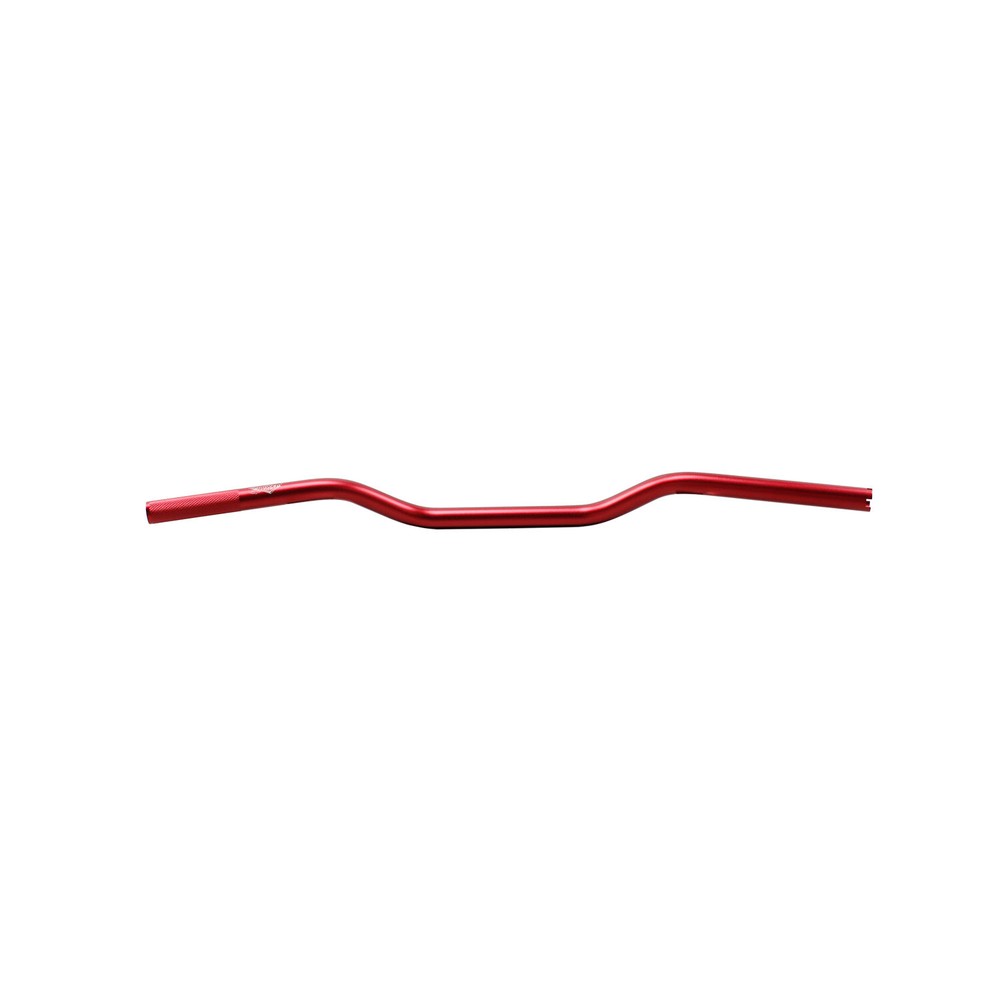 1.0" Red Handlebar 2.5" Pullback Drag Bar For Harley FXLRST FXBB Dyna FXDWG FXDF