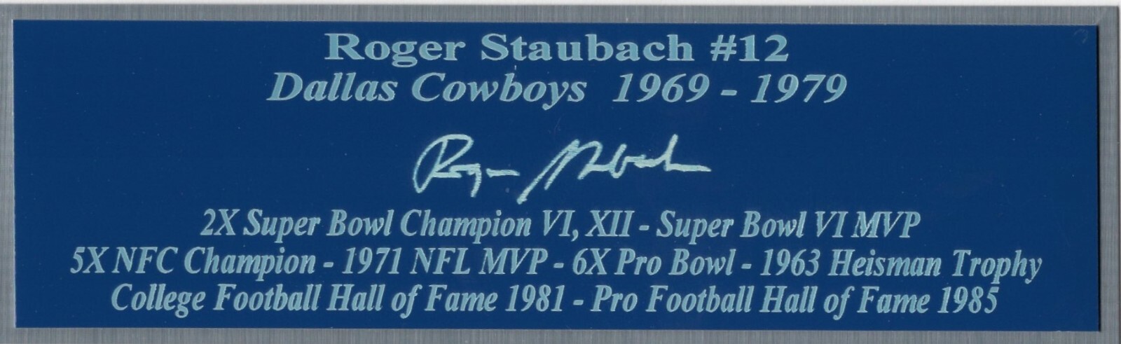 Fernando Mendoza Autograph Nameplate Indiana Hoosiers National Champion Heisman