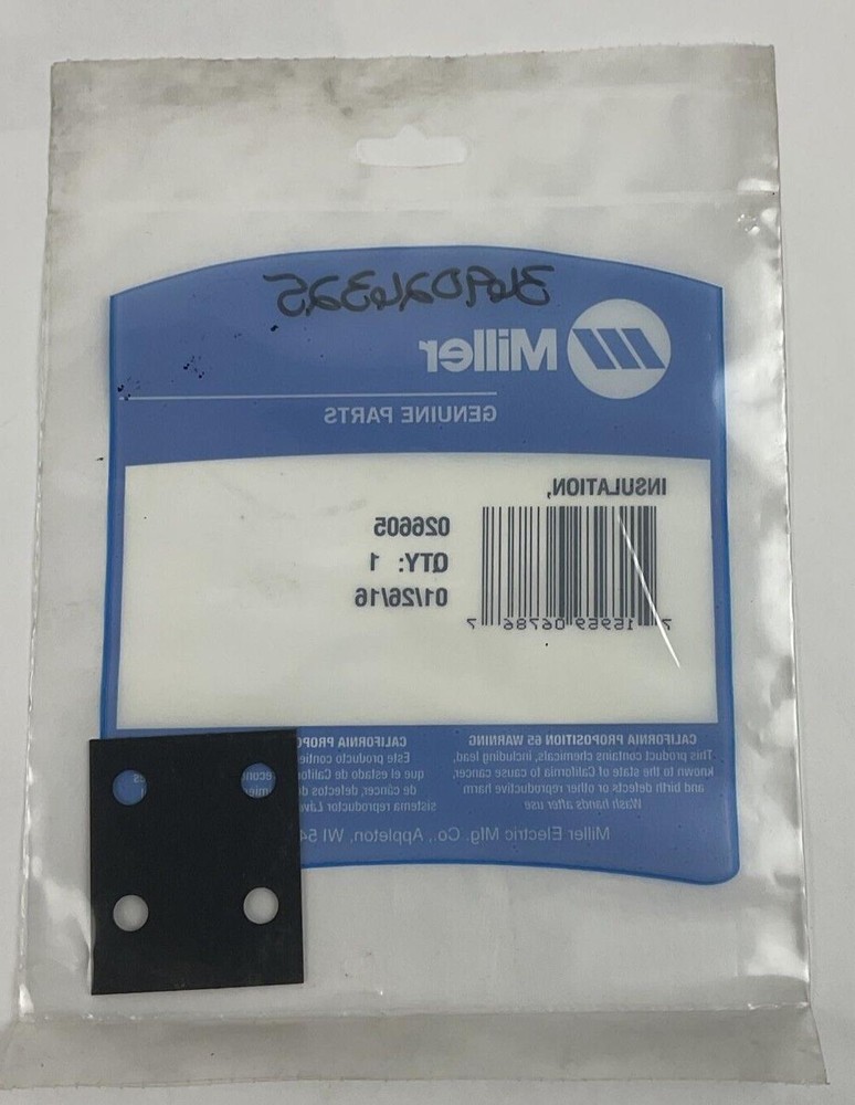 MILLER 026605 INSULATION PART