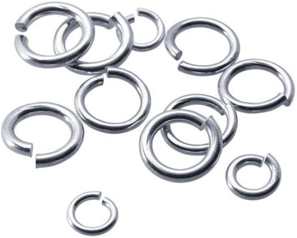 Argentium Open Jump Rings 18 Gauge