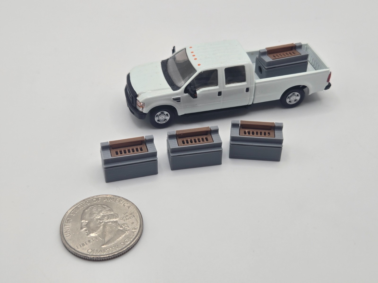 1/87 Catch Basin with Curb Inlet *4 Pack*