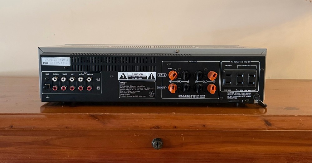 MCS 3842 Integrated Amplifier