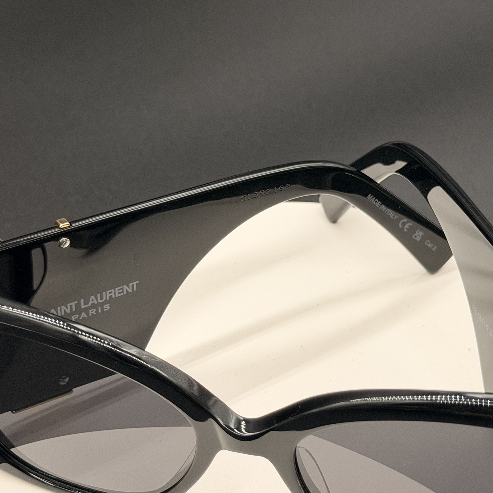 Saint Laurent SL M119 Blaze Oversized Black Sunglasses 54mm - Ships Today