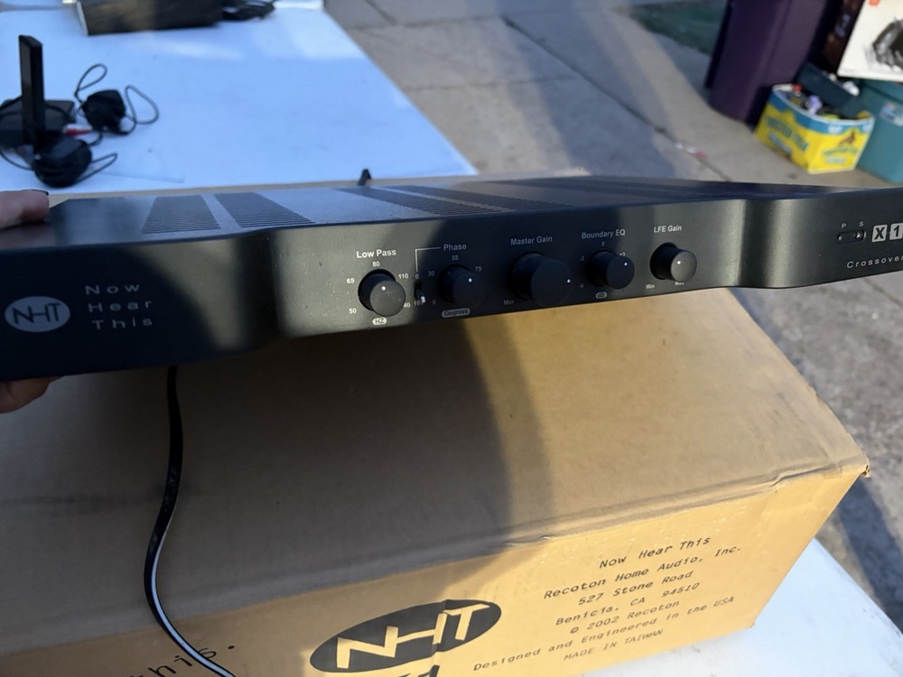 NHT X1 Active Electronic Crossover.
