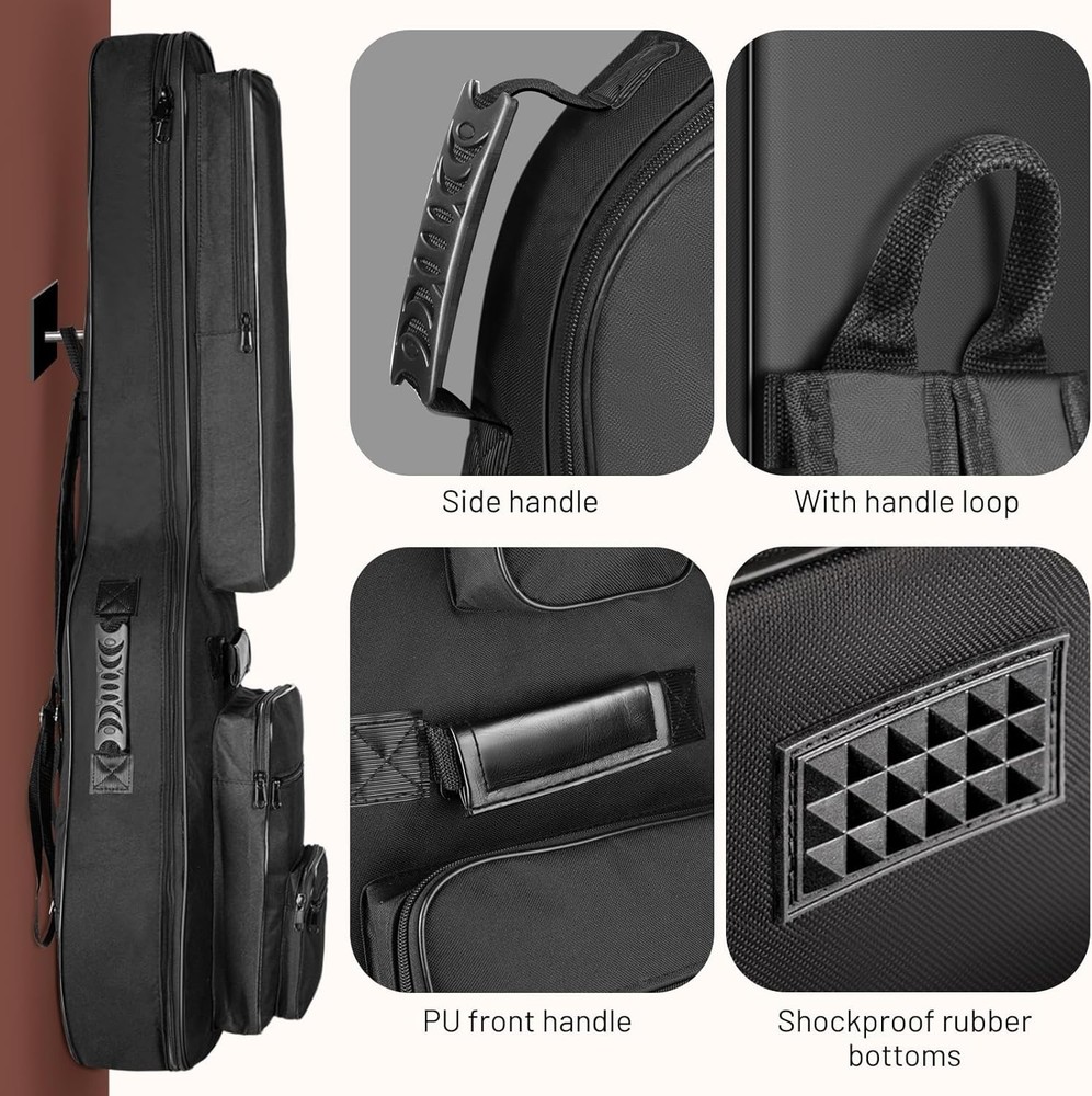 Thick Padding Guitar Bag 40 41" Waterproof Shoulder Strap