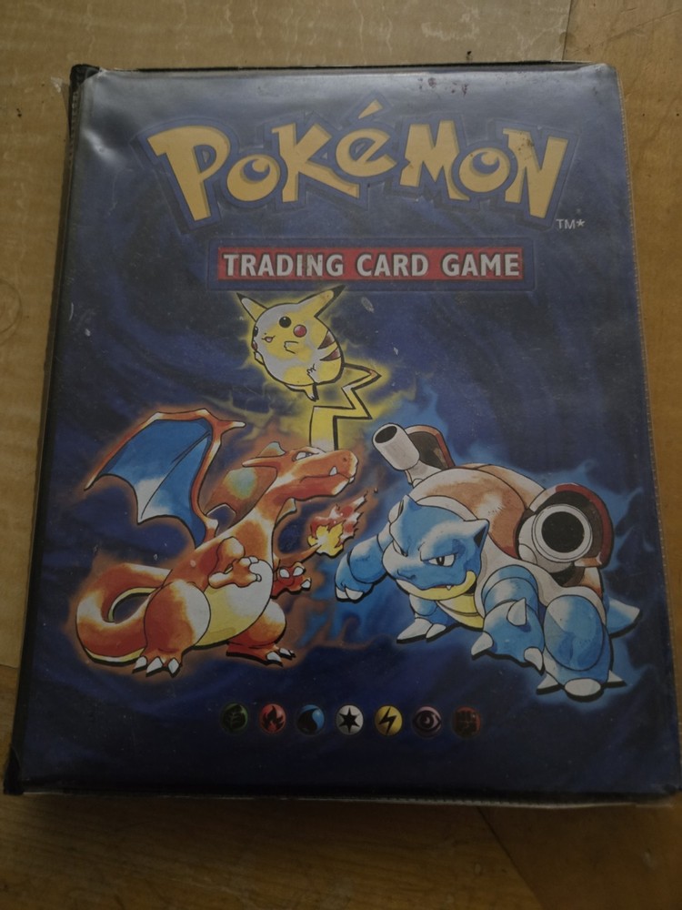 Vintage Pokemon Binder Empty