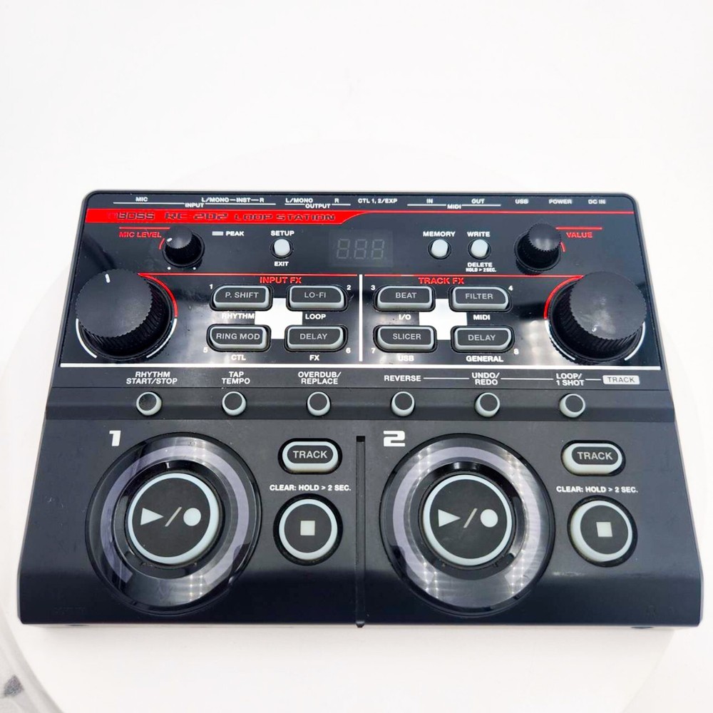 BOSS RC-202 Loop Station Tabletop Multi-Effects Pedal Tested Good Condition