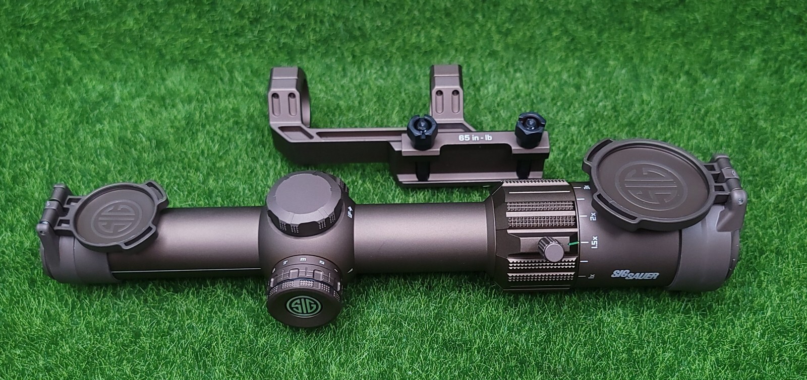 Sig Sauer TANGO-MSR 1-6x24mm Illuminated Red MSR BDC6 Reticle COYOTE - SOTM61200