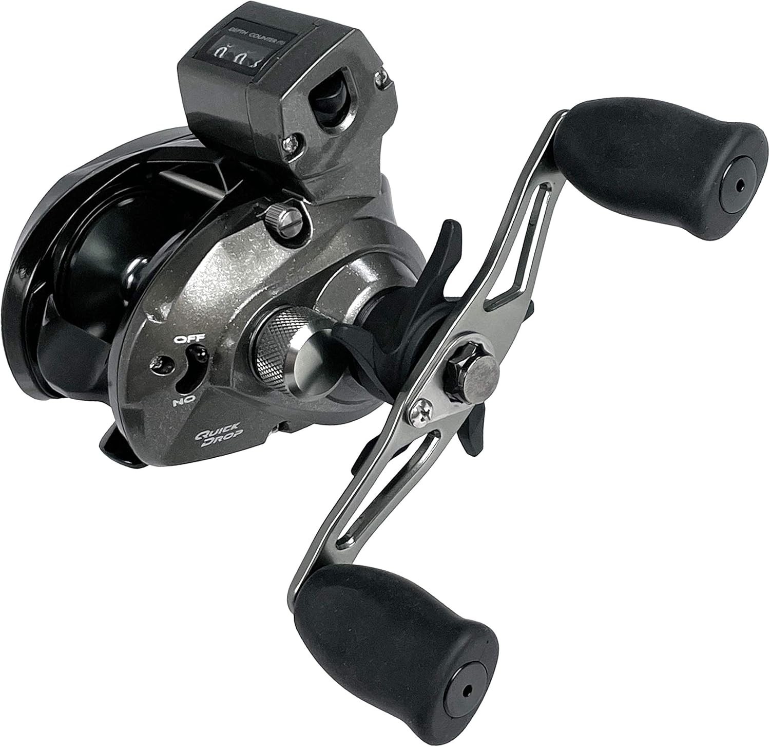 Okuma Convector Low Profile Line Counter Graphite Frame Trolling Reel
