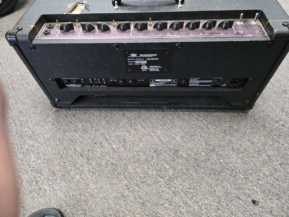 Vox AC30 CCH HEAD Fully Tested Working.