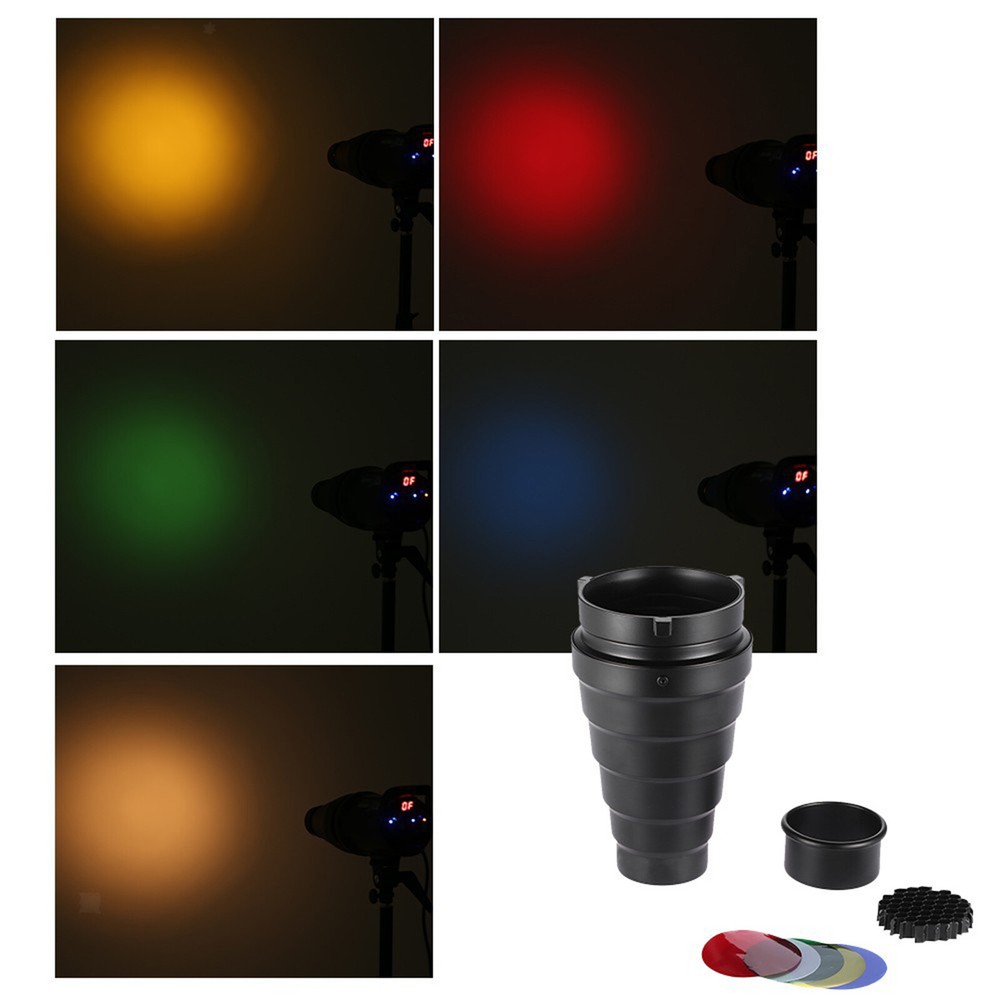 Conical Snoot Filters for Mount Flash Lamp