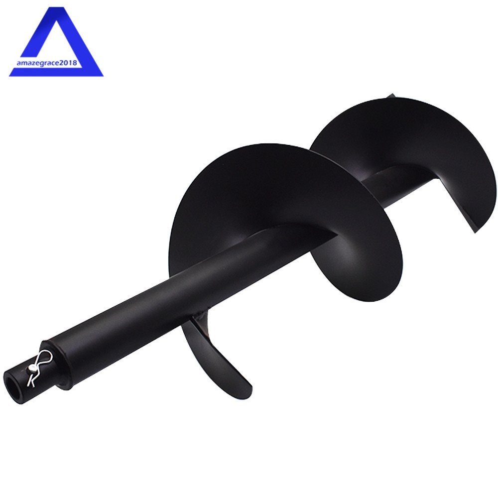 10-Inch Earth Auger Drill Bit for Gas Powered Post Hole Digger