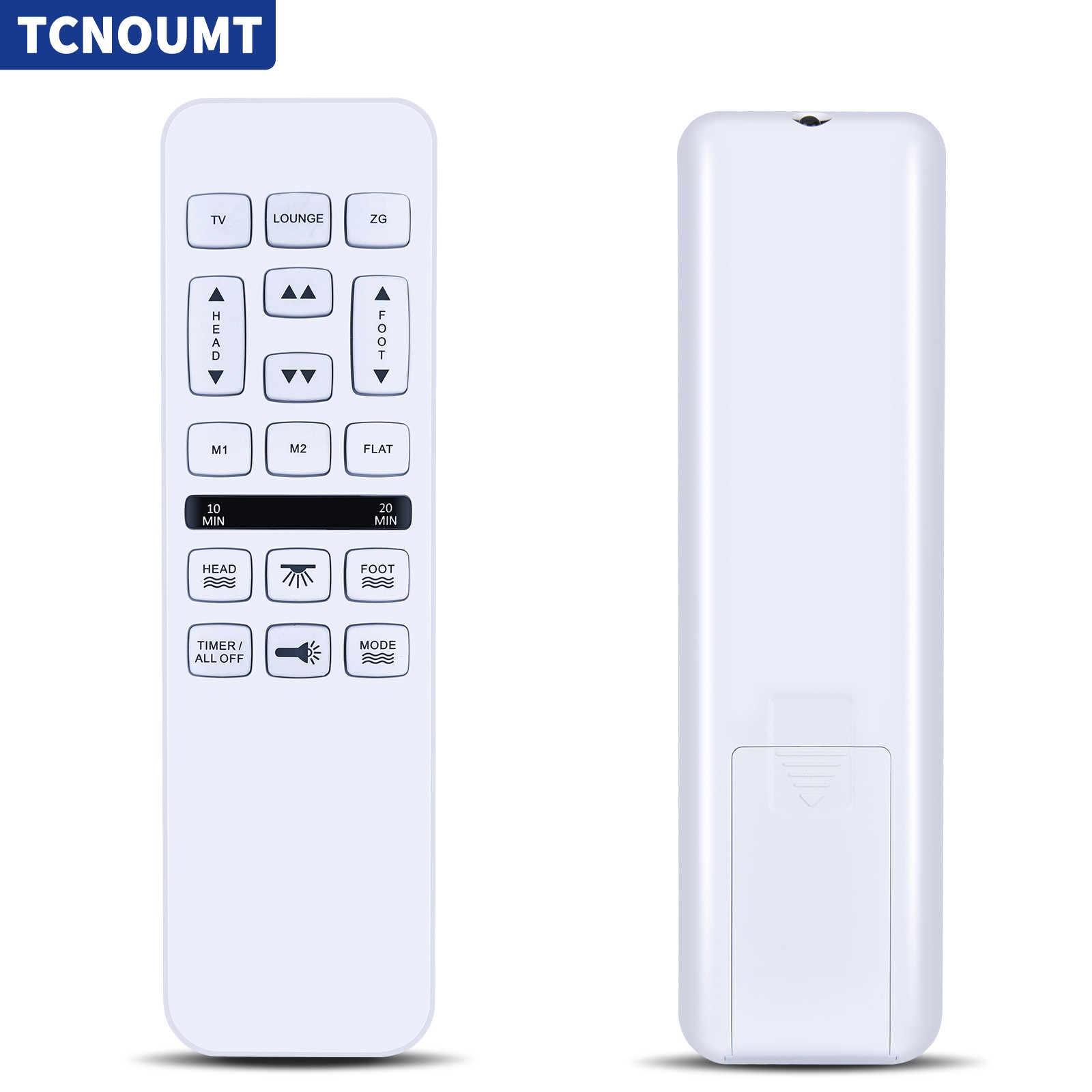 New HJH55 Remote Control For Easy Rest /BedTech Adjustable Bed Base White