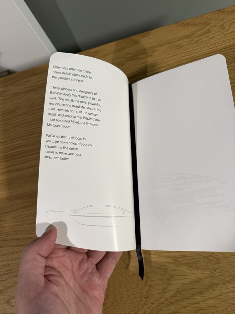 BMW Notebook - Brand New