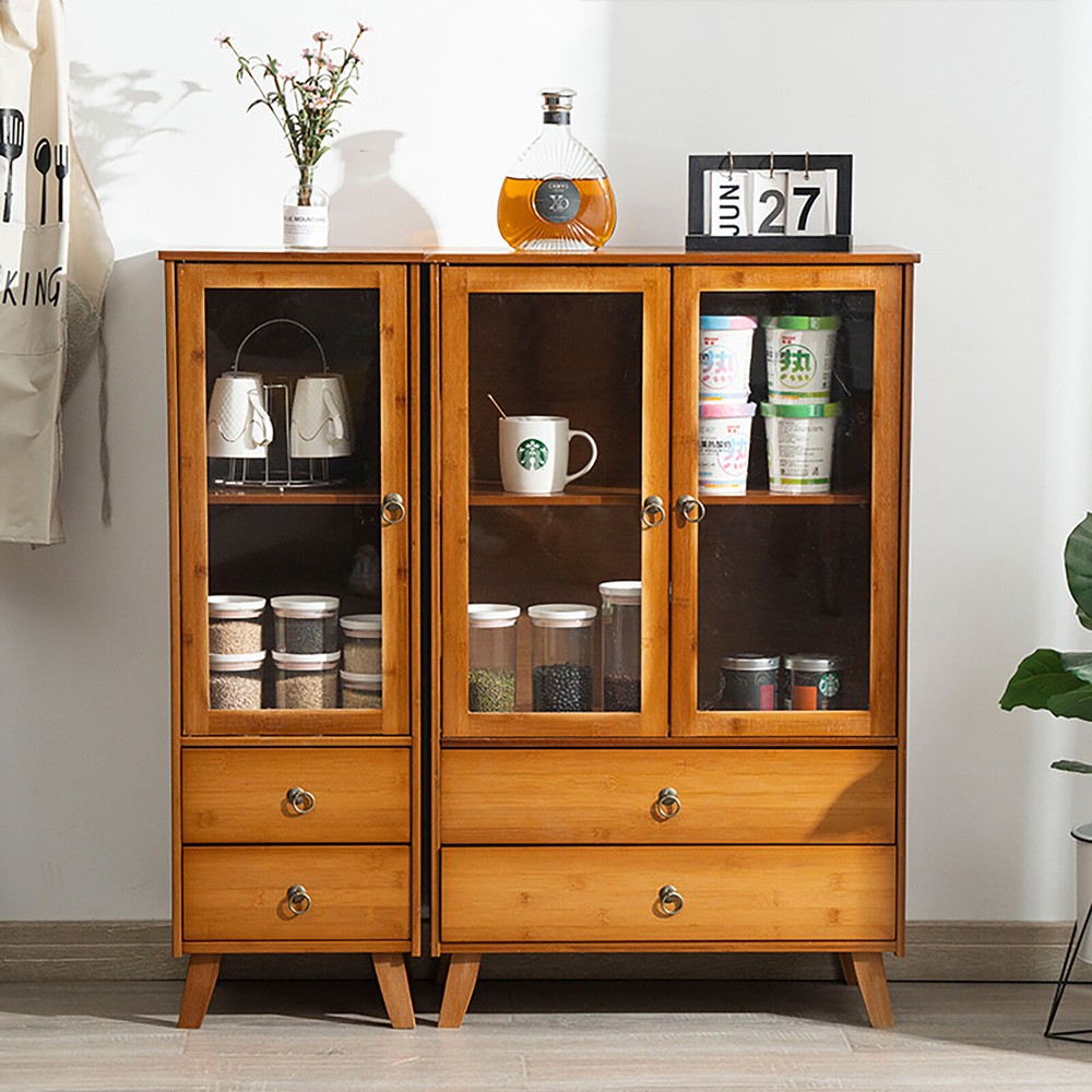 Accent Storage Cabinet with 2 Doors Buffet & Sideboard Decorative Cabinet