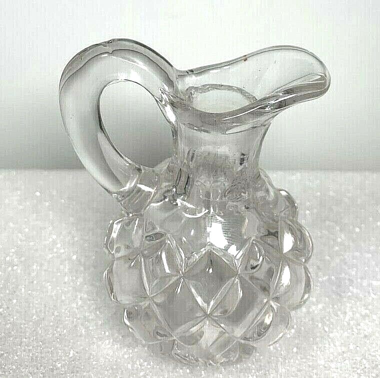 Antique Bottle Mini Pitcher Pontil 3 1/4"