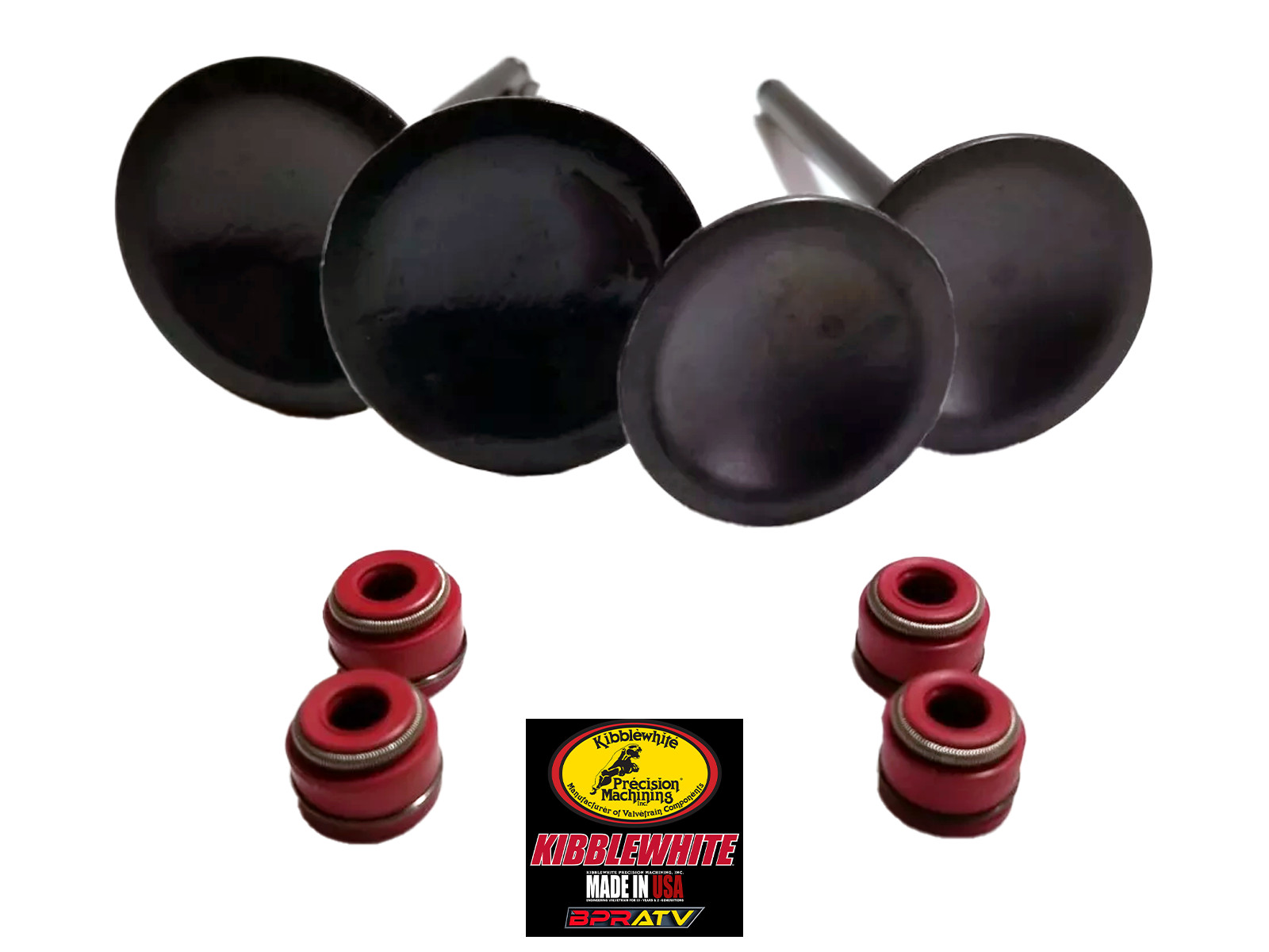 Suzuki LTR450 LTR 450 Kibblewhite Black Diamond Intake Exhaust Valves & Seal Kit