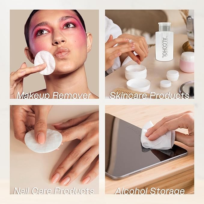 Push Down Pump Dispenser Bottle Gray