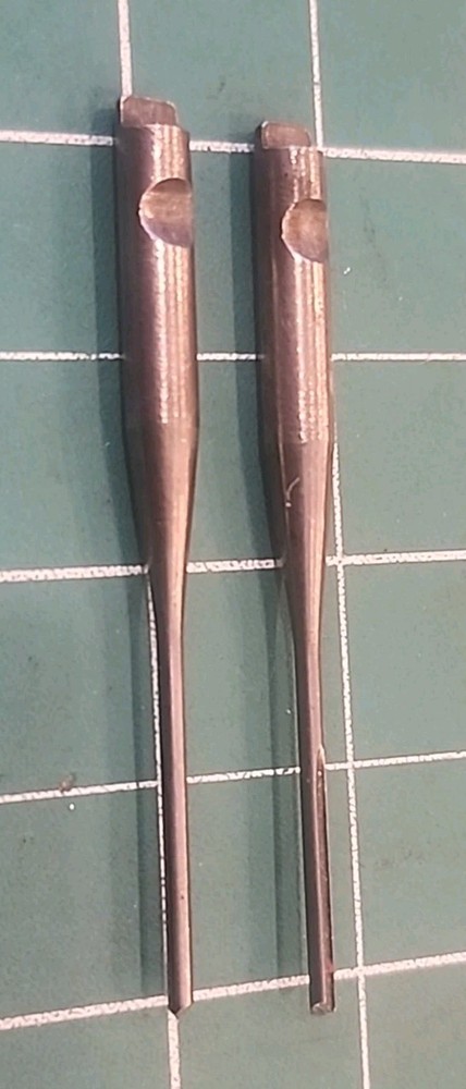 VTG STANLEY YANKEE Push Drill Points 2Pc  1/16" Bits - gwT4