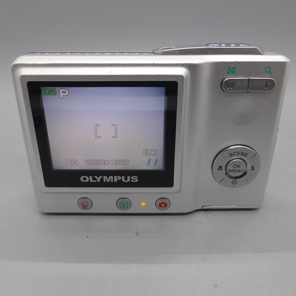 Olympus Digital Camera FE-5500 5.0MP Silver Tested