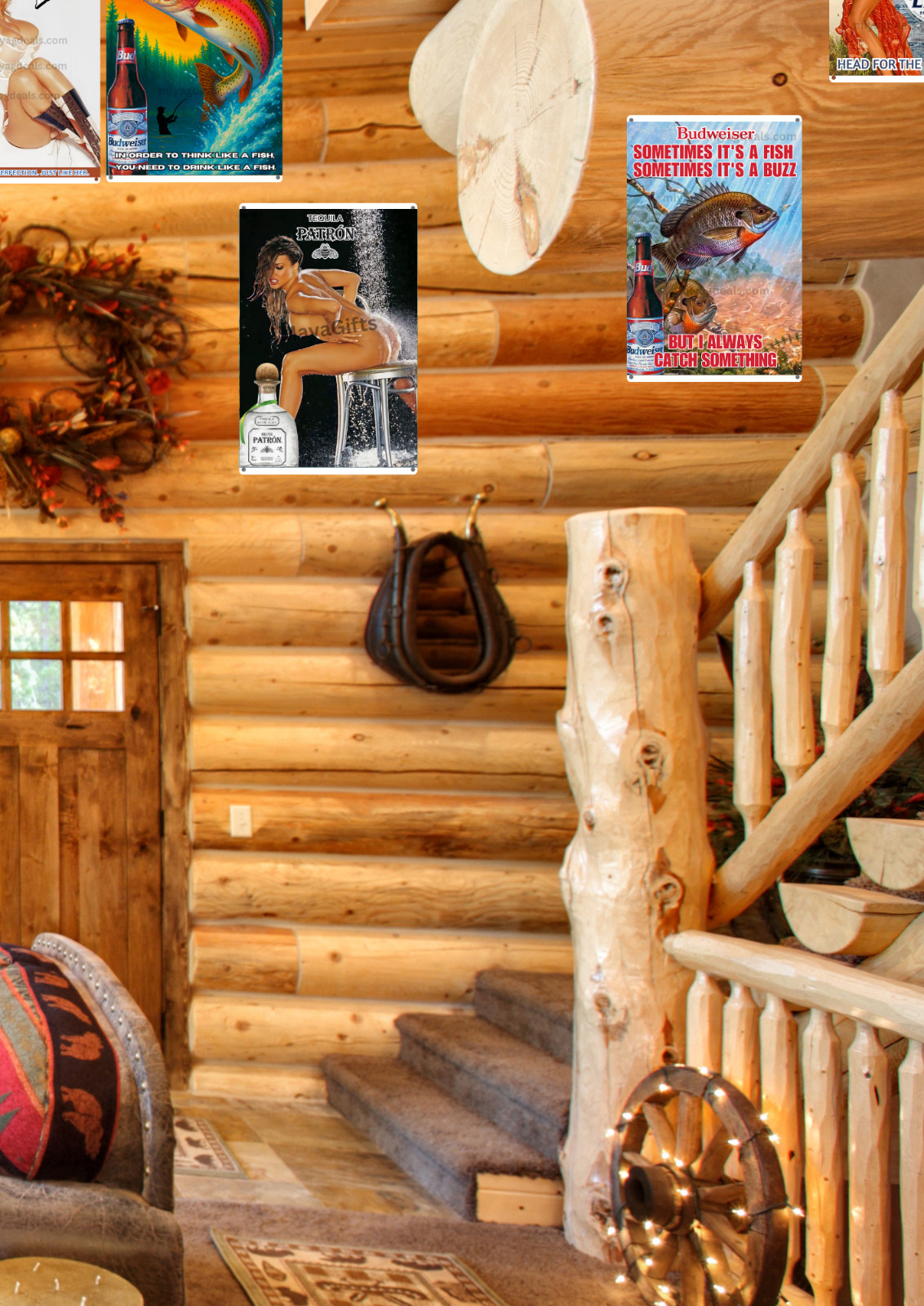 Tequila Patron Metal Sign – Carmen Elektra Metal Poster Bar Wall Decor Read Des