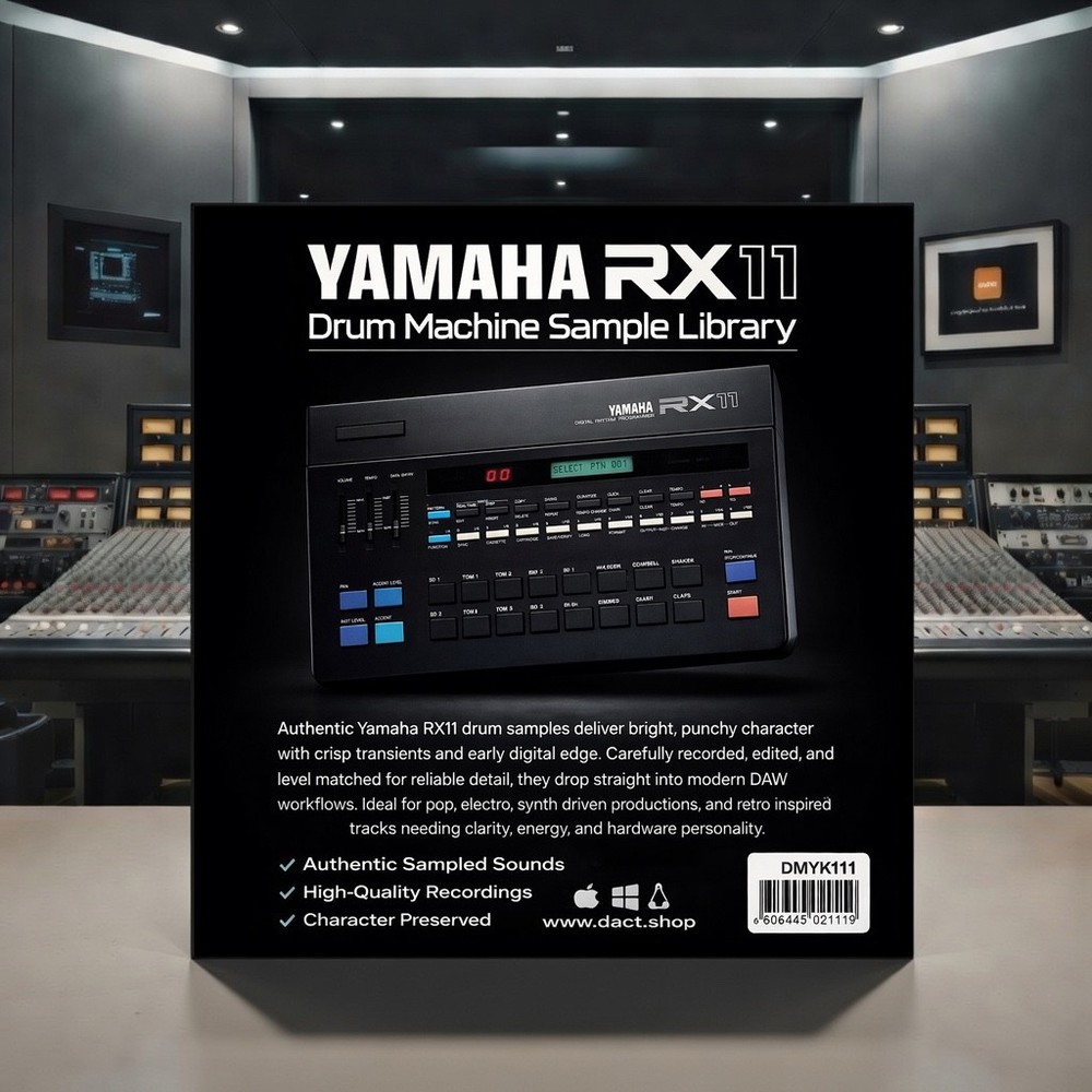 Yamaha RX11 Drum Machine Sample Library