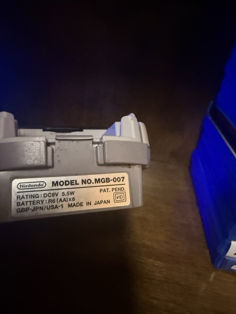 Gameboy Printer *Untested* , Missing Top Lid.